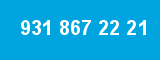 931 867 22 21 931 867 22 21